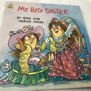Vintage Golden Book pre-owned.  My Big Sister 1995